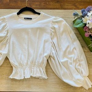 Zara crop sweater